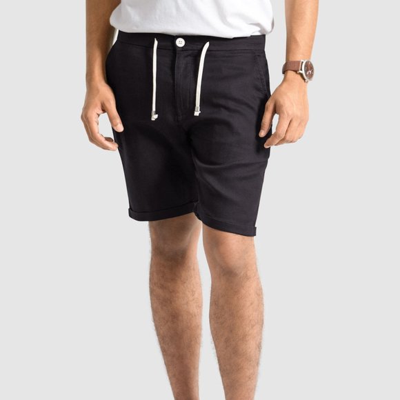 OLGYN Other - OLGYN Men’s Slim Fit Black Bermuda Shorts